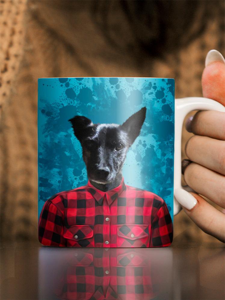 The Red Shirt - Custom Pet Mug - NextGenPaws Pet Portraits