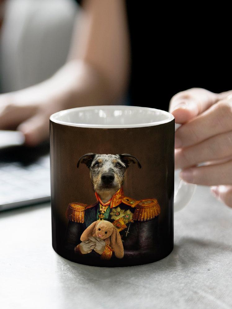 The Admiral - Custom Pet Mug - NextGenPaws Pet Portraits