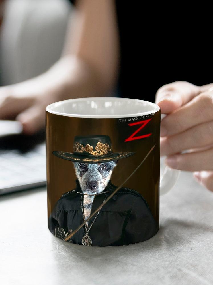 Zorro - Custom Pet Mug - NextGenPaws Pet Portraits