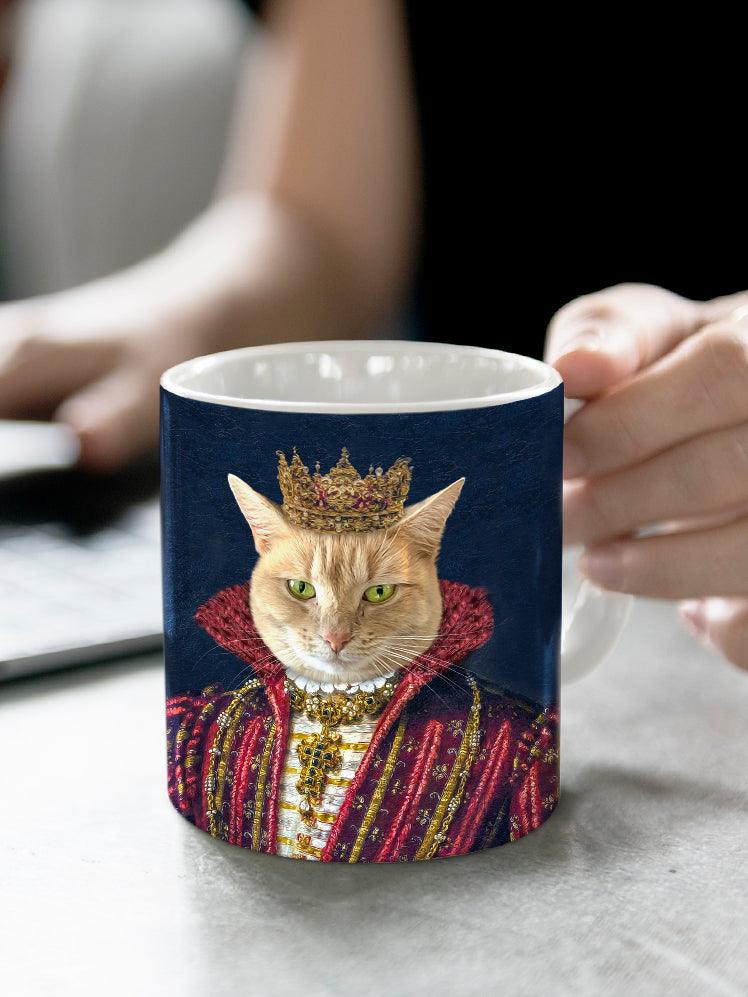 The Young Queen - Custom Pet Mug - NextGenPaws Pet Portraits