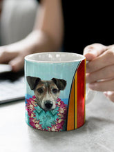 Load image into Gallery viewer, Surfer - Custom Pet Mug - NextGenPaws Pet Portraits
