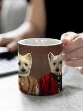 Load image into Gallery viewer, The Purple Couple - Custom Sibling Pet Mug - NextGenPaws Pet Portraits
