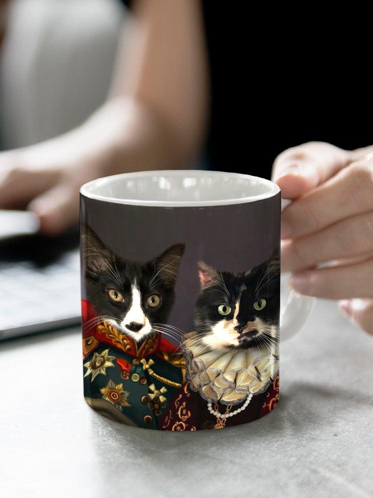 The Royal Couple - Custom Sibling Pet Mug - NextGenPaws Pet Portraits