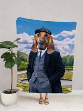Load image into Gallery viewer, Pawky Blinder - Custom Pet Blanket - NextGenPaws Pet Portraits
