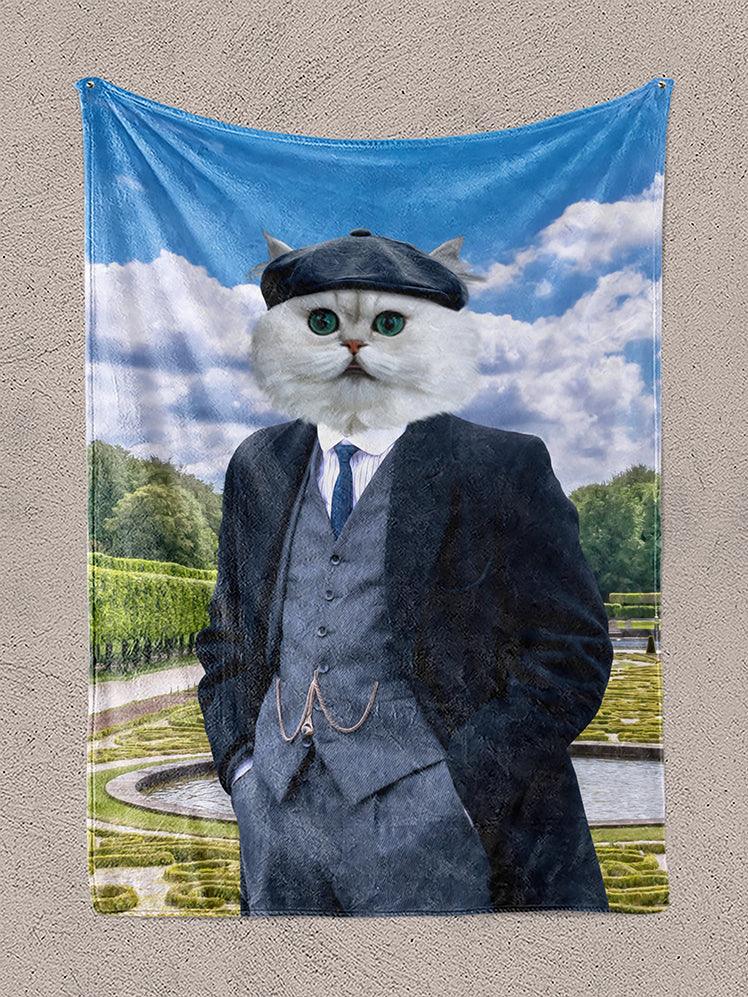 Pawky Blinder - Custom Pet Blanket - NextGenPaws Pet Portraits