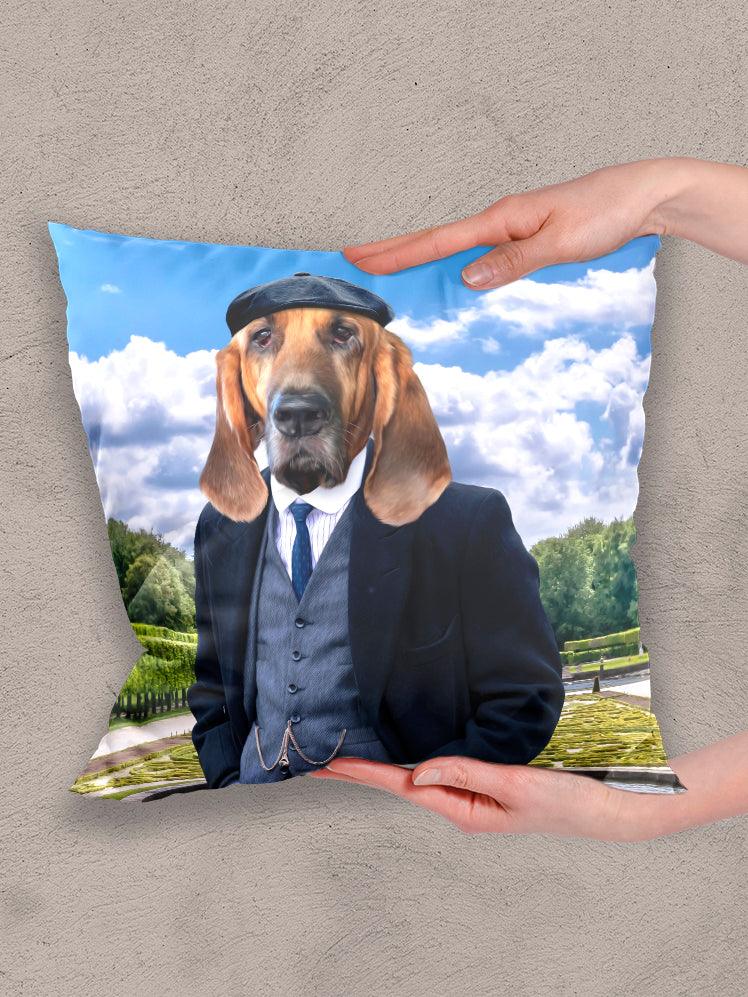 Pawky Blinder - Custom Pet Pillow - NextGenPaws Pet Portraits