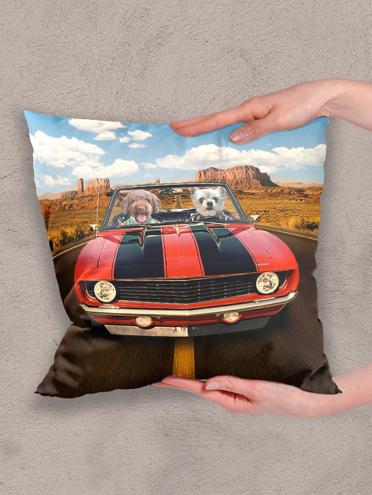 Pawmaro Sibling - Custom Pet Pillow - NextGenPaws Pet Portraits