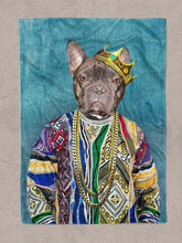 Load image into Gallery viewer, Pawtorious - Custom Pet Blanket - NextGenPaws Pet Portraits
