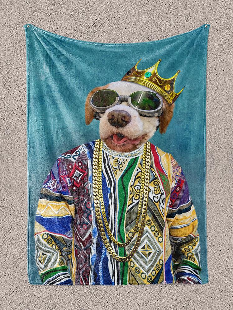 Pawtorious - Custom Pet Blanket - NextGenPaws Pet Portraits