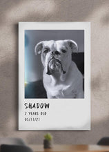 Load image into Gallery viewer, Polaroid Film - Custom Pet Portrait - NextGenPaws Pet Portraits
