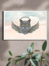 Load image into Gallery viewer, Vintage Angel - Custom Pet Poster - NextGenPaws Pet Portraits
