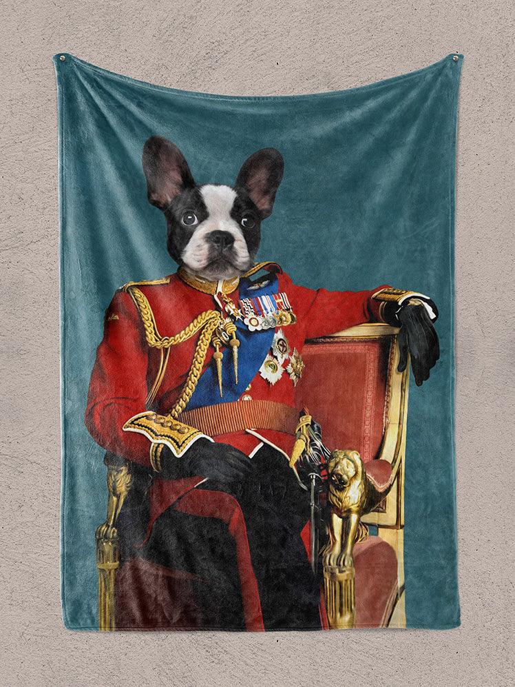 Prince Charles - Custom Pet Blanket - NextGenPaws Pet Portraits