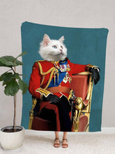 Load image into Gallery viewer, Prince Charles - Custom Pet Blanket - NextGenPaws Pet Portraits
