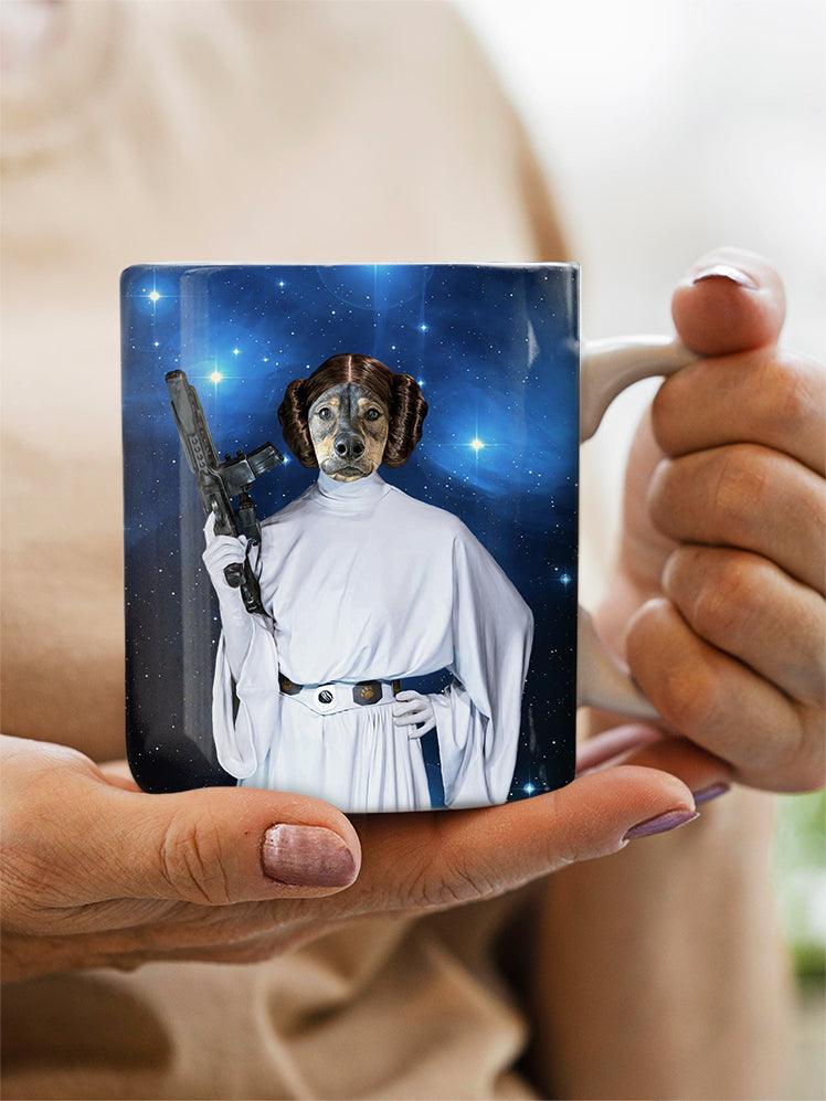 Princess Leiapaw - Custom Pet Mug - NextGenPaws Pet Portraits