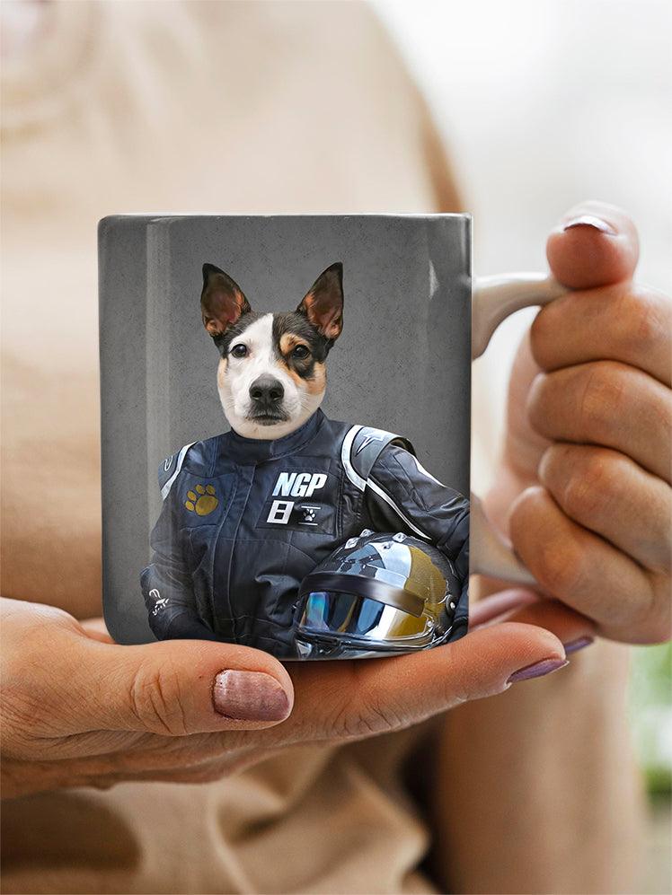 The Racer - Custom Pet Mug - NextGenPaws Pet Portraits
