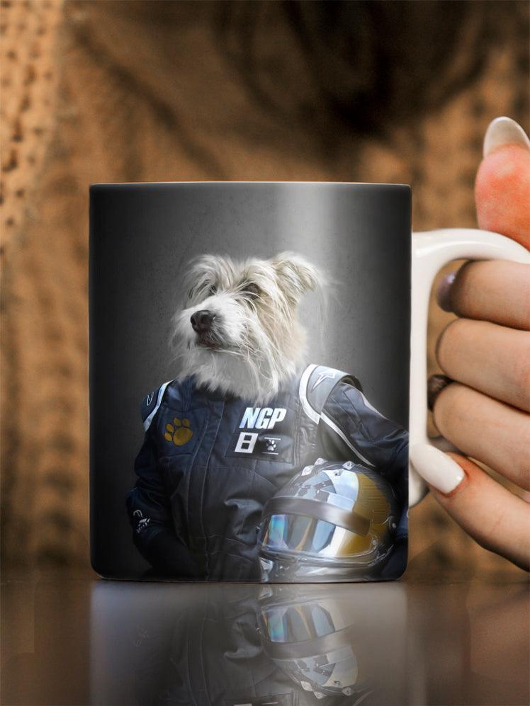 The Racer - Custom Pet Mug - NextGenPaws Pet Portraits