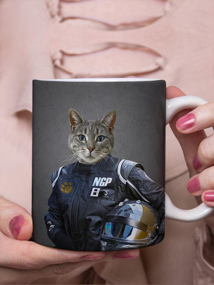 The Racer - Custom Pet Mug - NextGenPaws Pet Portraits