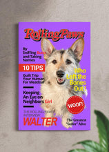 Load image into Gallery viewer, Rolling Paws Magazine Cover - Custom Pet Portrait - NextGenPaws Pet Portraits
