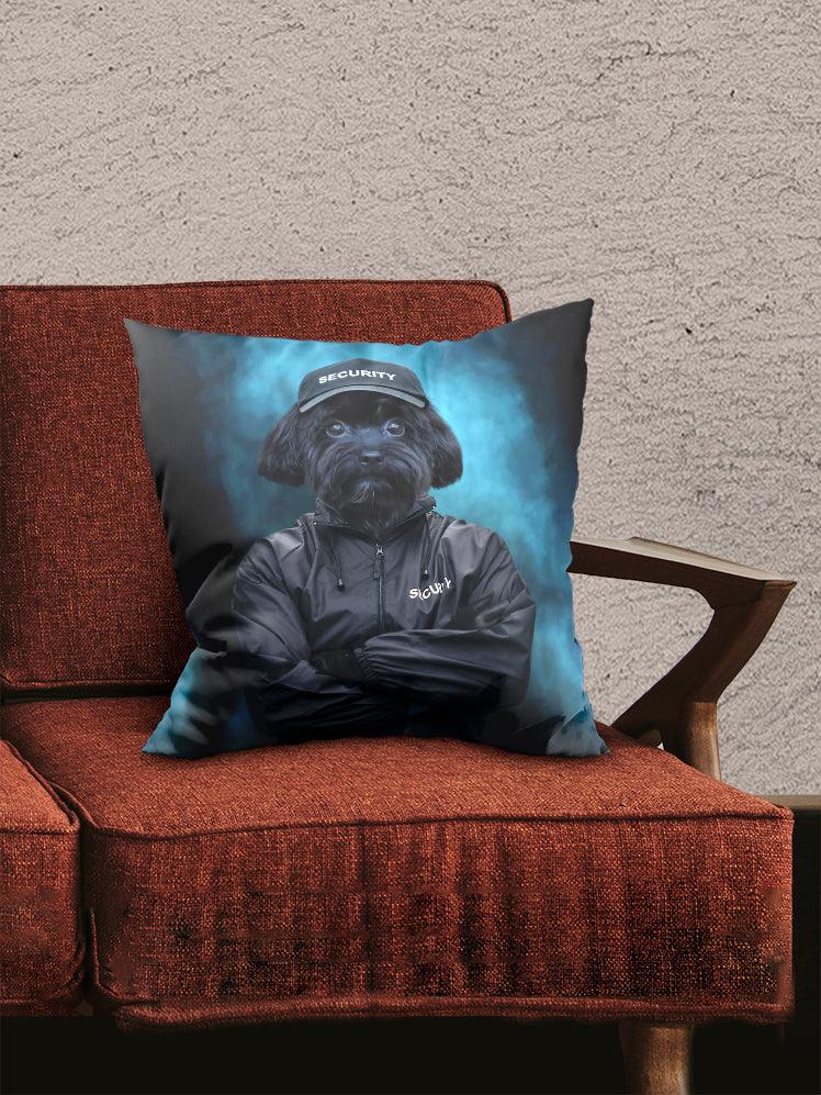 Security Paw - Custom Pet Pillow - NextGenPaws Pet Portraits