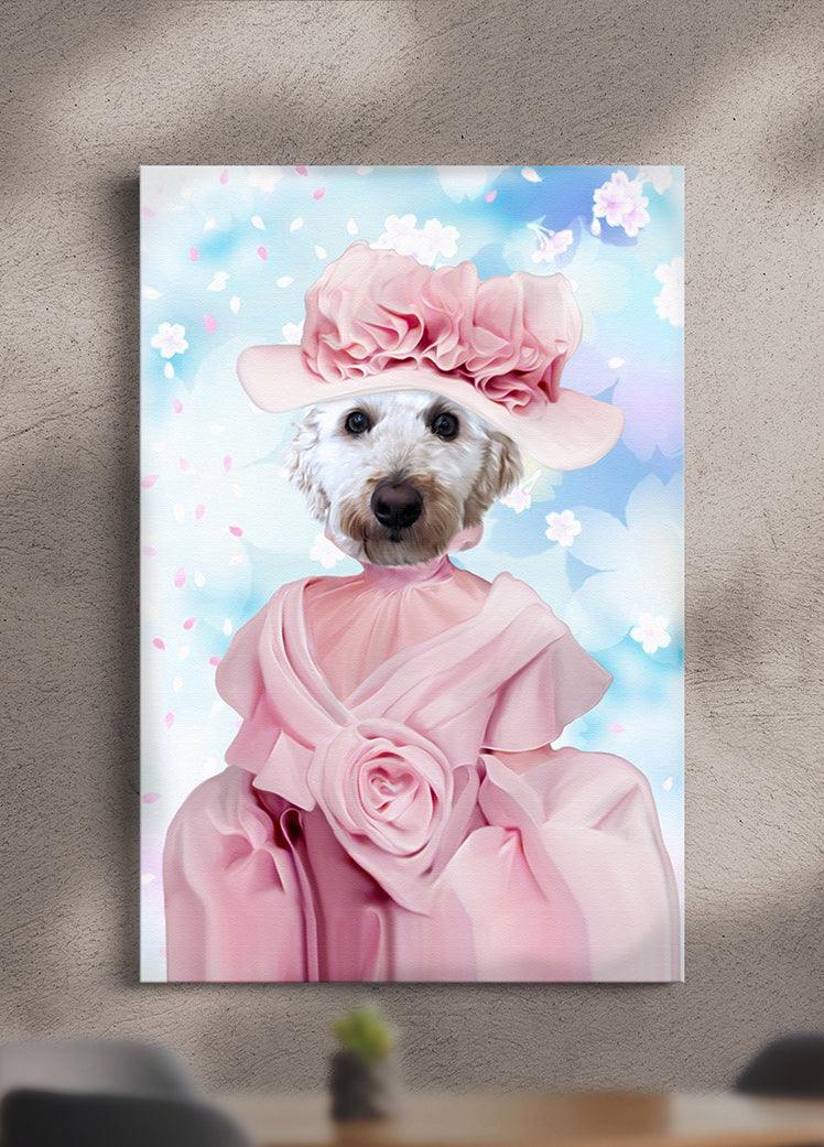 Southern Belle - Custom Pet Portrait - NextGenPaws Pet Portraits