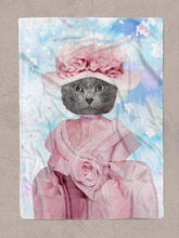 Load image into Gallery viewer, Southern Belle - Custom Pet Blanket - NextGenPaws Pet Portraits
