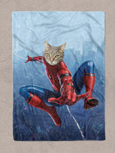 Load image into Gallery viewer, SpiderPaw - Custom Pet Blanket - NextGenPaws Pet Portraits
