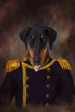 Load image into Gallery viewer, The Major - Custom Pet Blanket - NextGenPaws Pet Portraits
