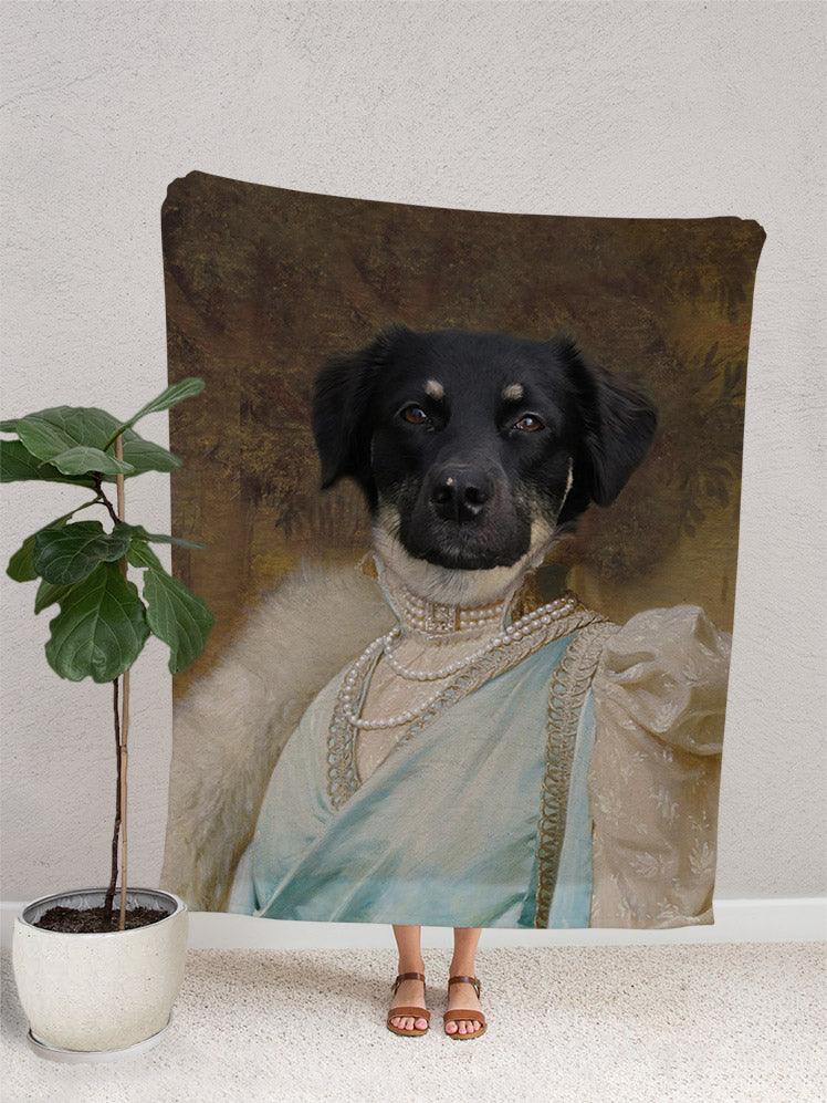 The Ballerina - Custom Pet Blanket - NextGenPaws Pet Portraits