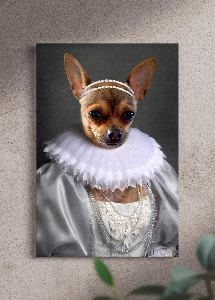 The Bride - Custom Pet Portrait - NextGenPaws Pet Portraits