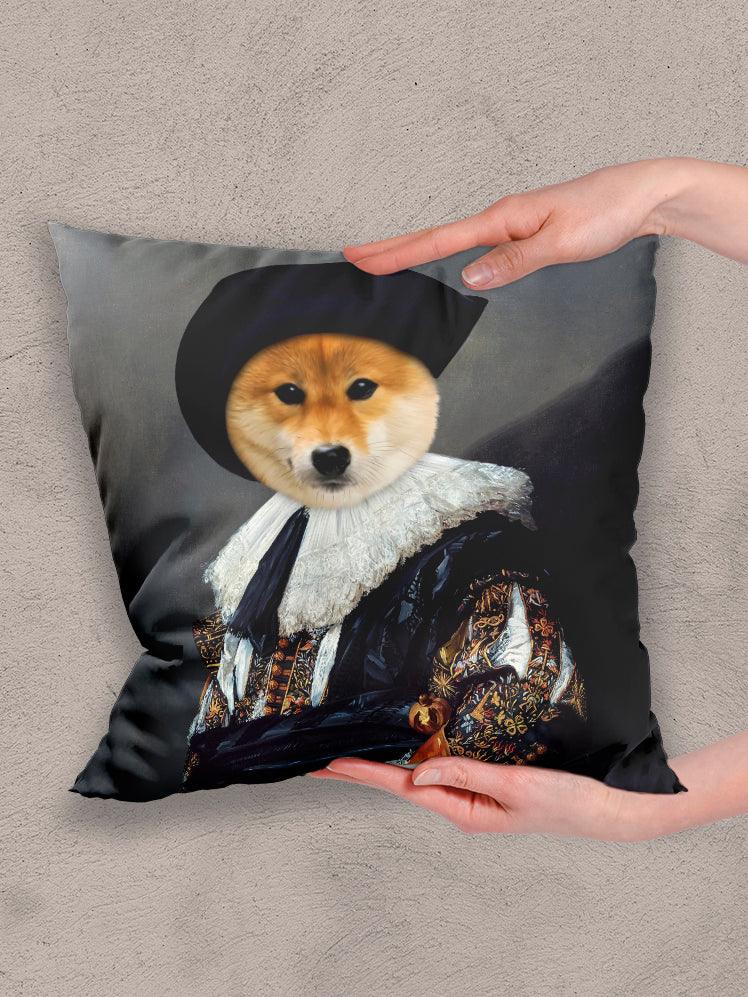 The Cavalier - Custom Pet Pillow - NextGenPaws Pet Portraits