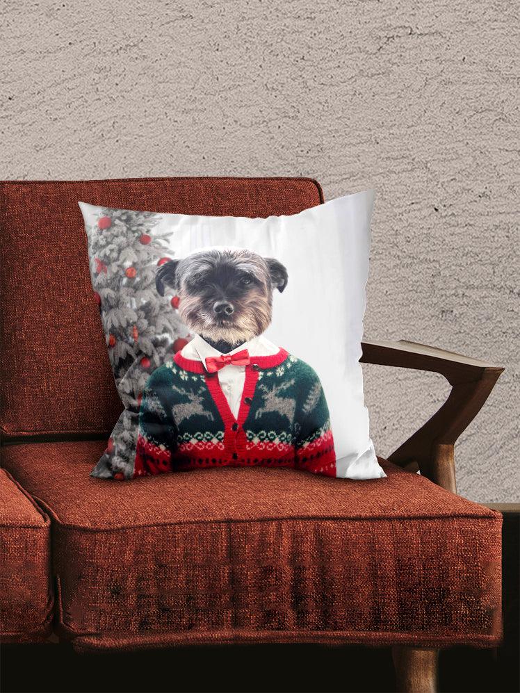 The Christmas Classic - Custom Christmas Pet Pillow - NextGenPaws Pet Portraits