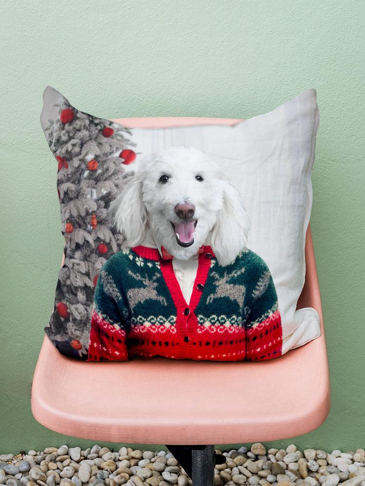 The Christmas Classic - Custom Christmas Pet Pillow - NextGenPaws Pet Portraits