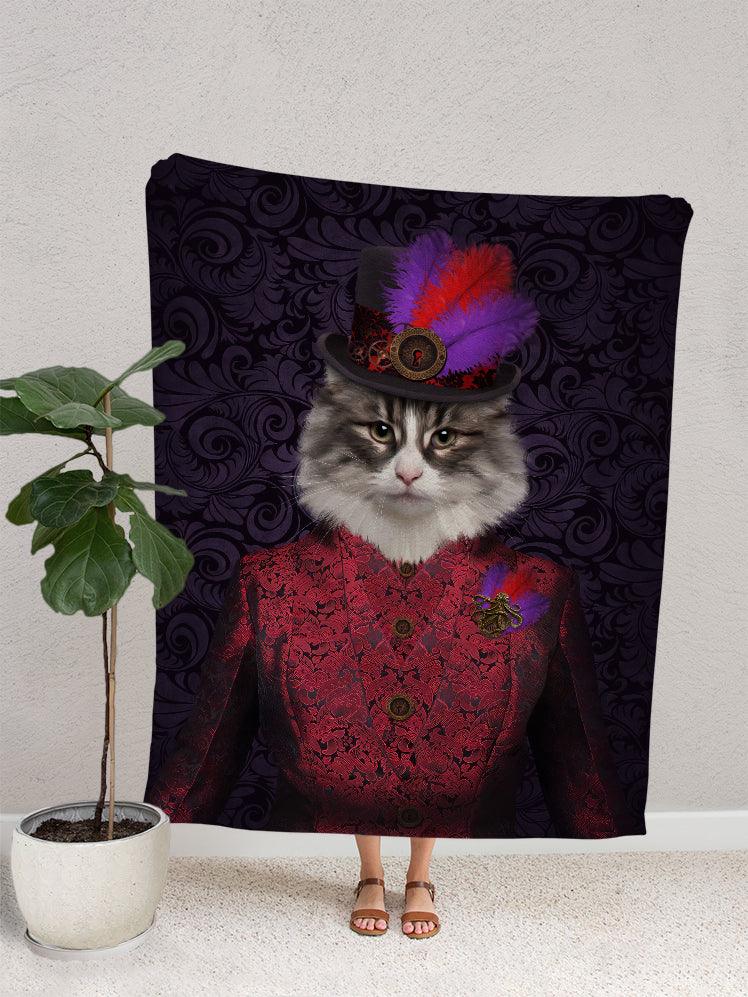 The Countess - Custom Pet Blanket - NextGenPaws Pet Portraits