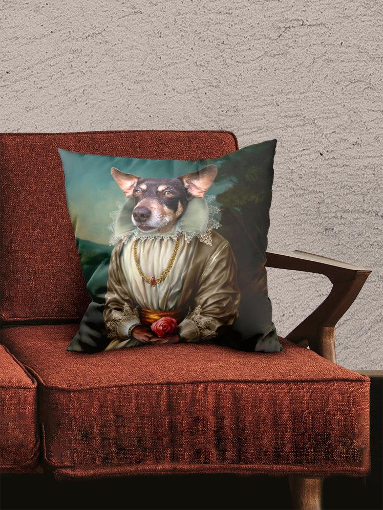 The Cream Princess - Custom Pet Pillow - NextGenPaws Pet Portraits