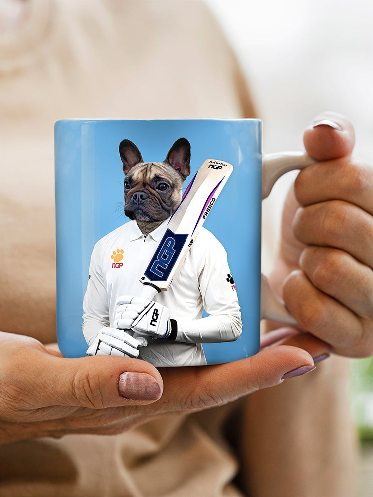 The Cricketer - Custom Pet Mug