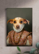Load image into Gallery viewer, The Dame with Hairpiece - Custom Pet Portrait - NextGenPaws Pet Portraits
