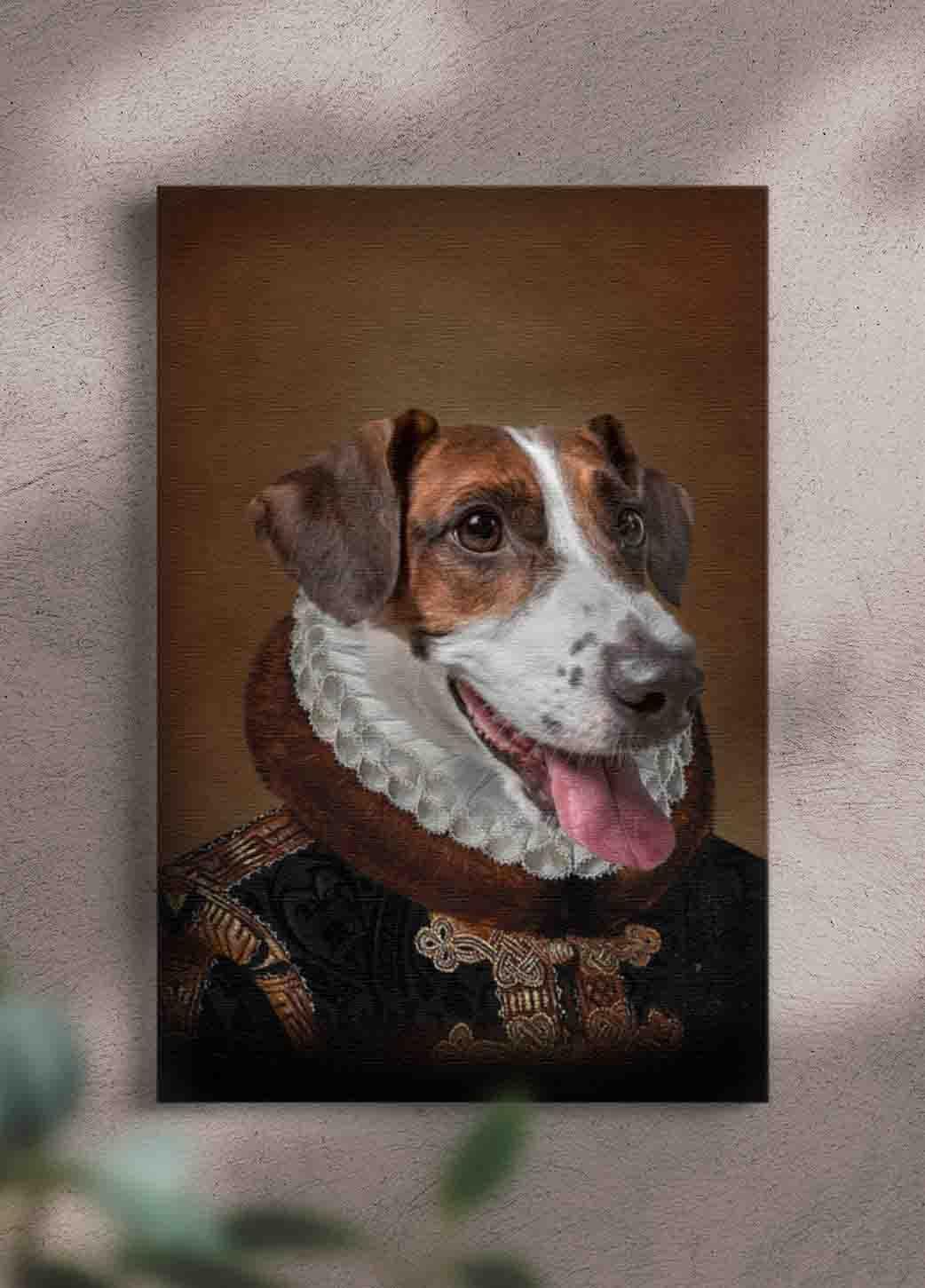 The Duke - Custom Pet Portrait - NextGenPaws Pet Portraits