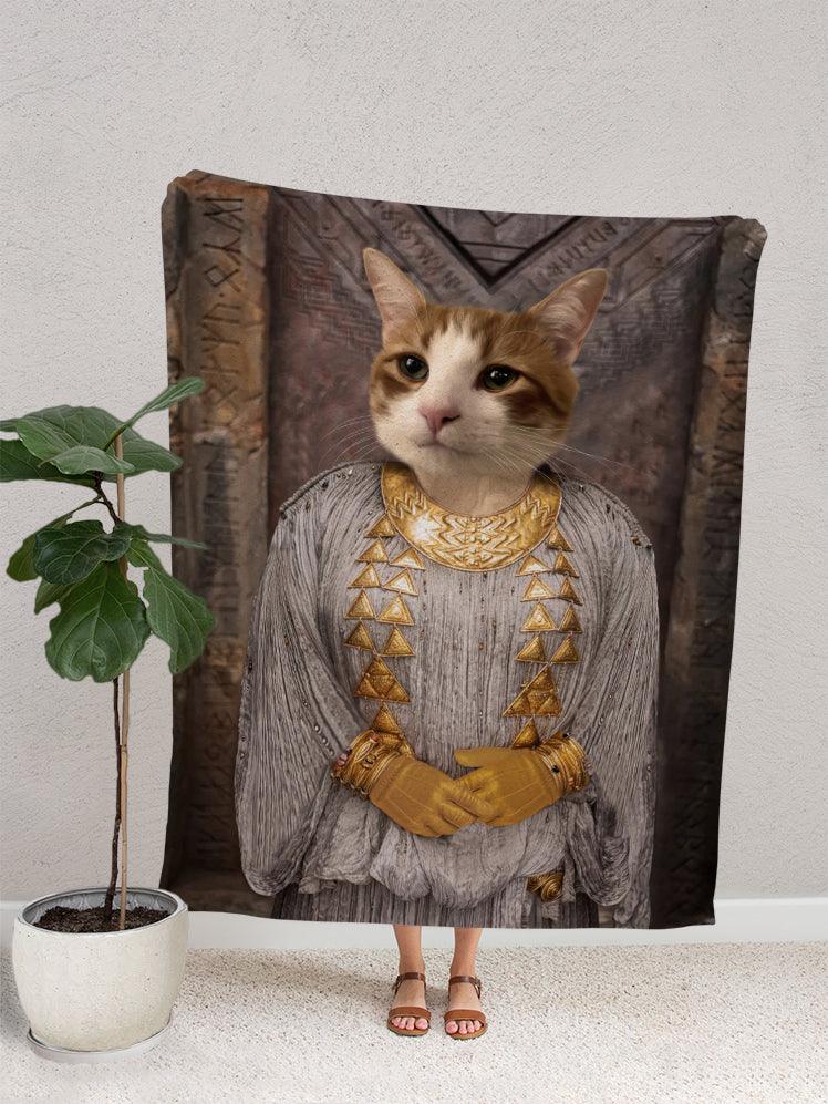 The Dwarf Princess - Custom Pet Blanket - NextGenPaws Pet Portraits