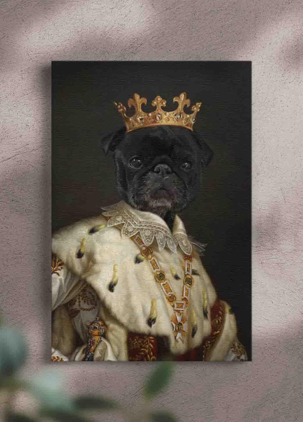The Emperor - Custom Pet Portrait - NextGenPaws Pet Portraits