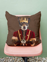 Load image into Gallery viewer, The King - Custom Pet Pillow - NextGenPaws Pet Portraits
