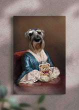Load image into Gallery viewer, The Lady with Bow - Custom Pet Portrait - NextGenPaws Pet Portraits
