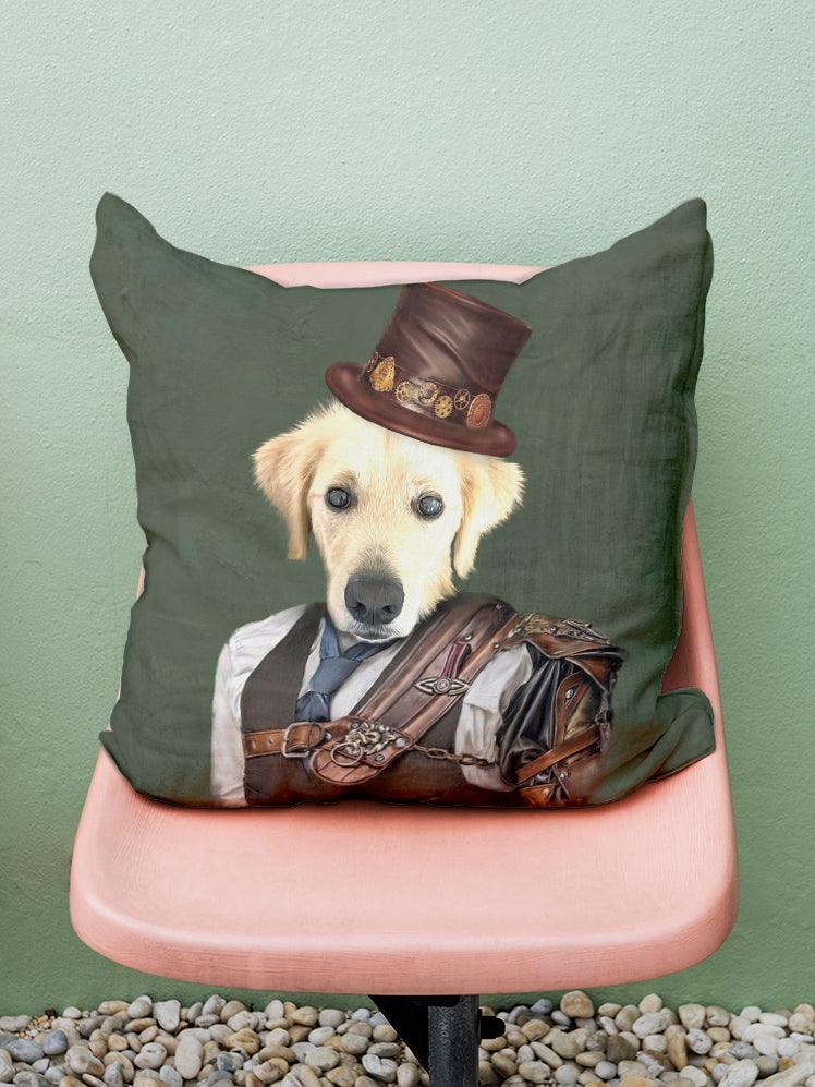 The Musketeer - Custom Pet Pillow - NextGenPaws Pet Portraits