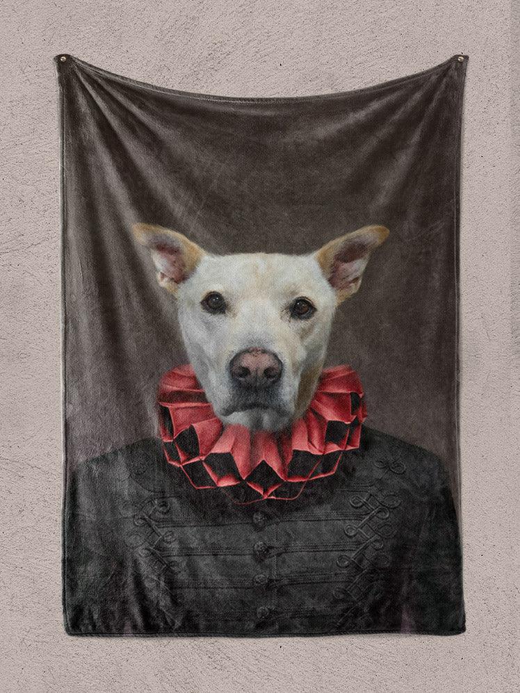The Nobleman - Custom Pet Blanket - NextGenPaws Pet Portraits