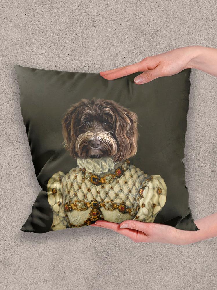 The Noblewoman - Custom Pet Pillow - NextGenPaws Pet Portraits