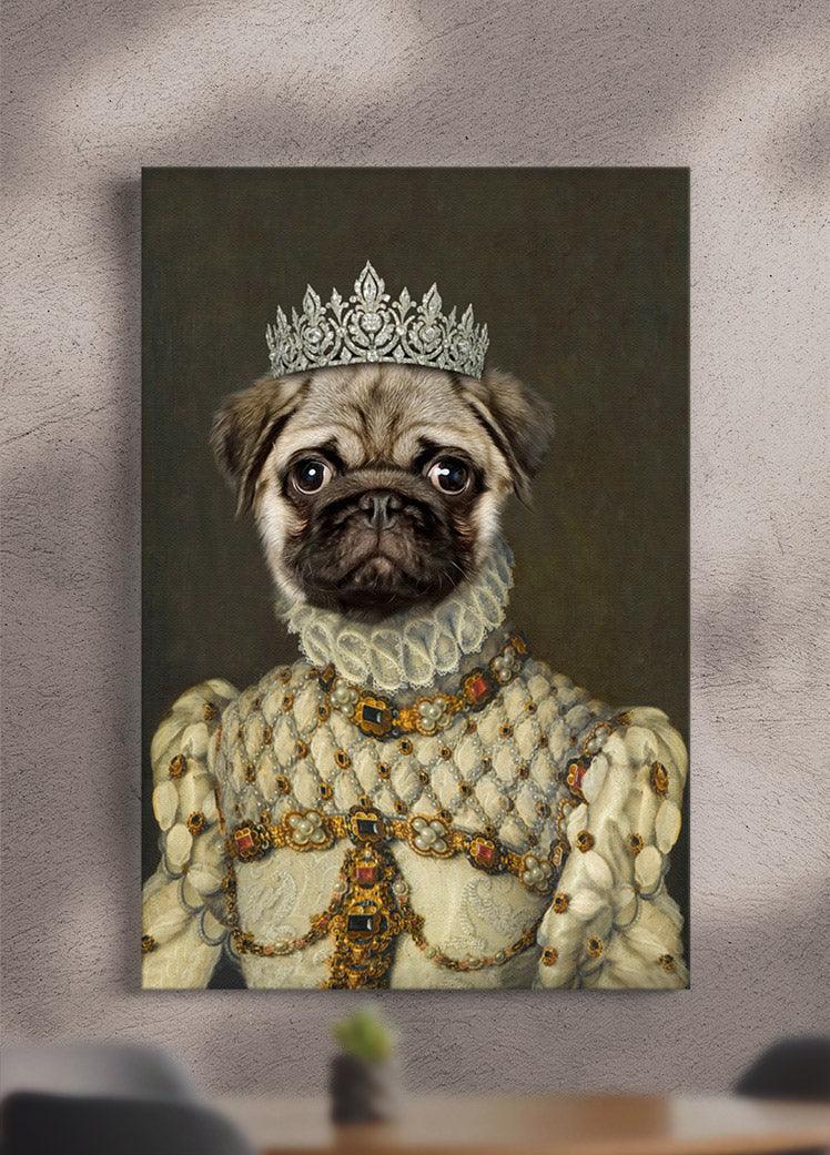 The Noblewoman - Custom Pet Portrait - NextGenPaws Pet Portraits