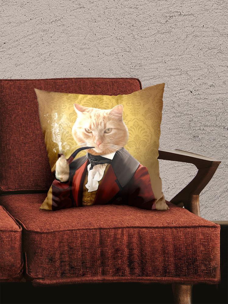 The Novelist - Custom Pet Pillow - NextGenPaws Pet Portraits