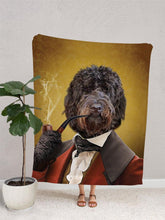 Load image into Gallery viewer, The Novelist - Custom Pet Blanket - NextGenPaws Pet Portraits
