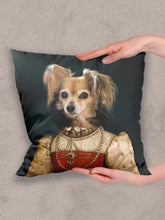 Load image into Gallery viewer, The Pearled Lady - Custom Pet Pillow - NextGenPaws Pet Portraits
