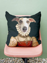 Load image into Gallery viewer, The Pearled Lady - Custom Pet Pillow - NextGenPaws Pet Portraits
