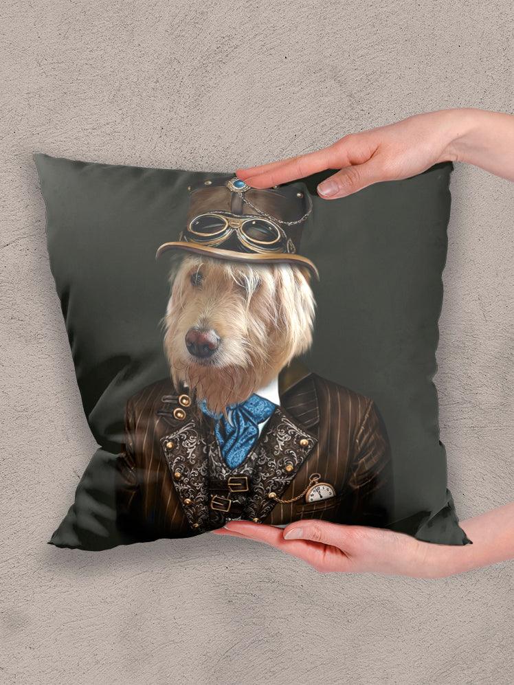 The Pilot - Custom Pet Pillow - NextGenPaws Pet Portraits